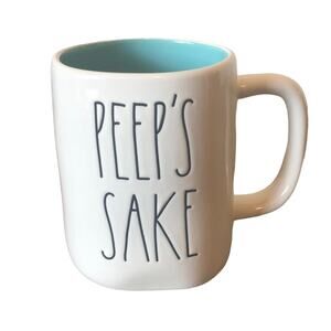 Rae Dunn Peep’s Sake Easter Mug With Light Blue Interior - NWT